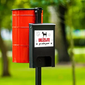 Koš na psí exkrementy Tobi s distributorem