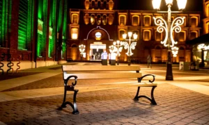 Lavička Gdaňsk BIS