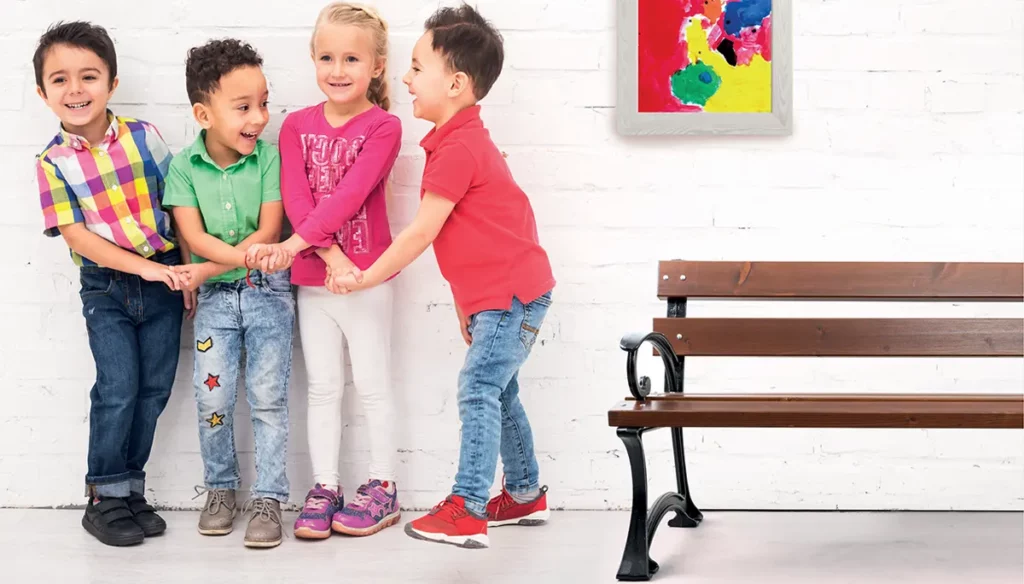 Lavičky ideální pro děti