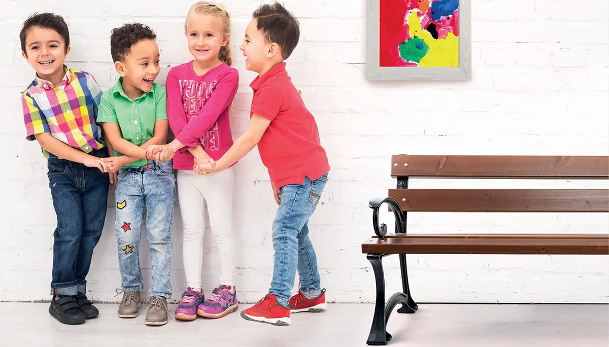 Lavičky ideální pro děti