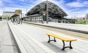 Lavička Lodž bez opěradla