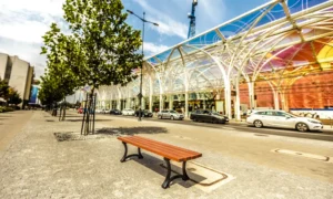 Lavička Lodž bez opěradla