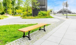 Lavička Lodž bez opěradla