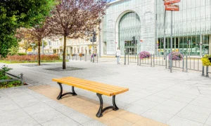 Lavička Lodž bez opěradla