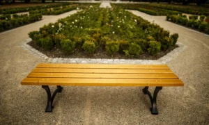 Lavička Lodž bez opěradla