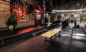 Lavička Lodž bez opěradla