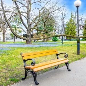 Lavička Vídeňská s loketní opěrkou