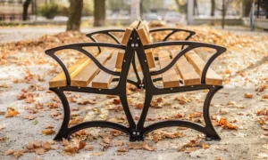 Lavička Lodž Duo s loketní opěrkou