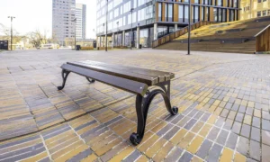 Lavička Vídeňská bez opěradla