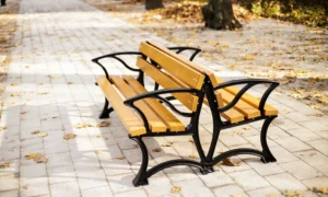 Lavička Lodž Duo s loketní opěrkou