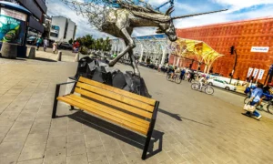 Lavička Gladiator BIS s opěrkou