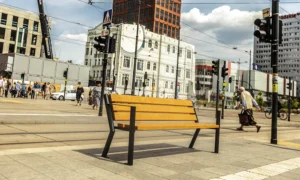 Lavička Gladiator BIS s opěrkou