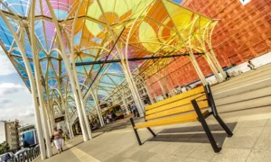 Lavička Gladiator BIS s opěrkou