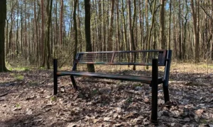 Lavička Gladiátor Solid s loketní opěrkou