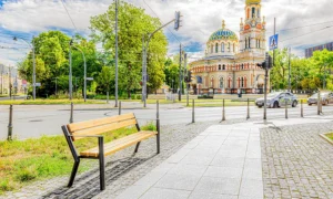 Lavička Gladiátor s loketní opěrkou