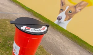 Koš na psí exkrementy Tobi