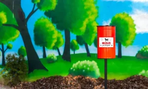 Koš na psí exkrementy Tobi