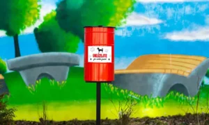 Koš na psí exkrementy Tobi