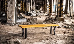 Lavička Gladiator bez opěradla