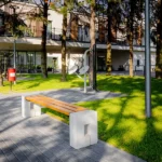 Lavička Roma bez opěradla