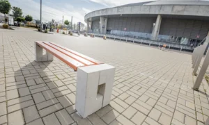 Lavička Roma bez opěradla