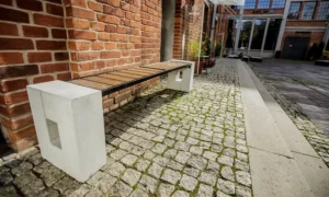 Lavička Roma WPC bez opěradla