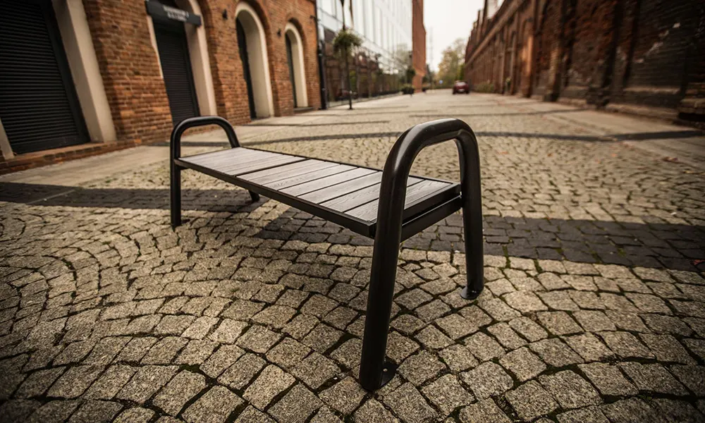 Lavička Spartan WPC bez opěradla