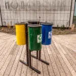 Odpadkový koš na tříděný odpad Koniczyna