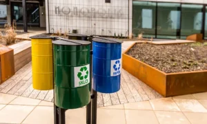 Odpadkový koš na tříděný odpad Koniczyna