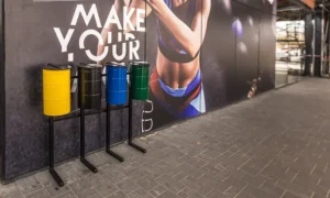 Odpadkový koš na tříděný odpad Tulipan