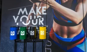 Odpadkový koš na tříděný odpad Tulipan