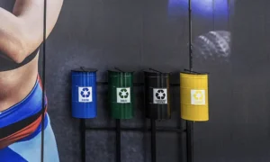 Odpadkový koš na tříděný odpad Tulipan