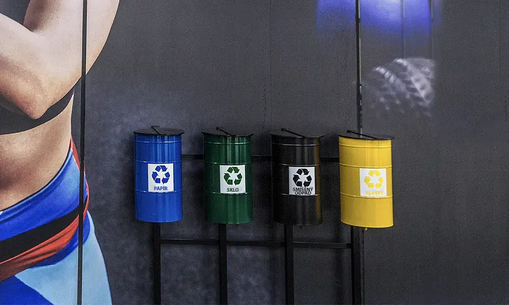 Odpadkový koš na tříděný odpad Tulipan