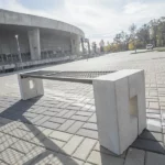 Lavička Roma Solid bez opěradla