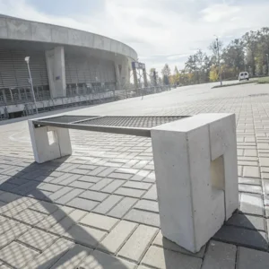 Lavička Roma Solid bez opěradla