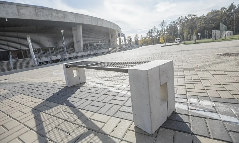 Lavička Roma Solid bez opěradla