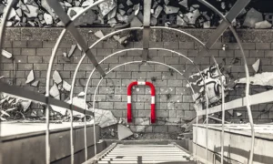 Parkovací zábrana B4