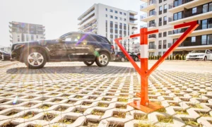 Parkovací zábrana R3