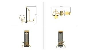 Veslovací trenažér a posilovač nohou JW 07 – JW 08