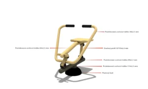 Veslovací trenažér JW 13