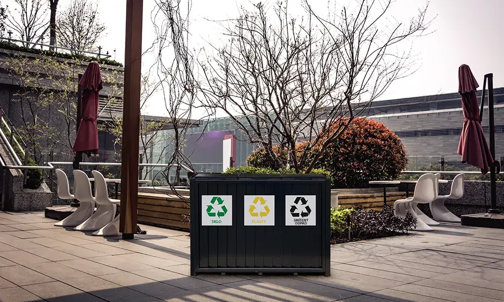 Koš na tříděný odpad Apollo Bis