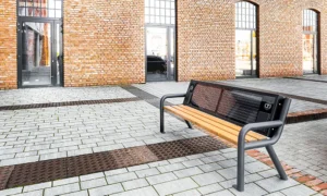 Solární lavička Helios