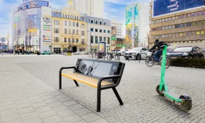 Solární lavička Helios