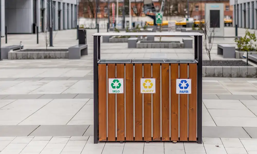 Odpadkový koš na tříděný odpad Narcyz