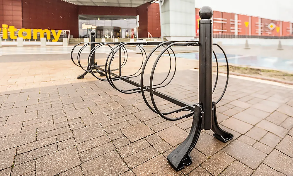 Stojan na kola Lodž - 10 stojanů