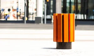 Odpadkový koš Atény