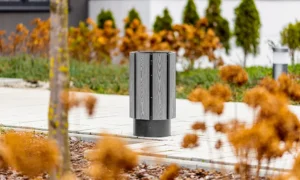 Odpadkový koš Atény WPC