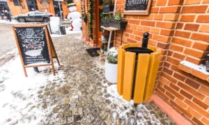 Odpadkový koš Ženeva