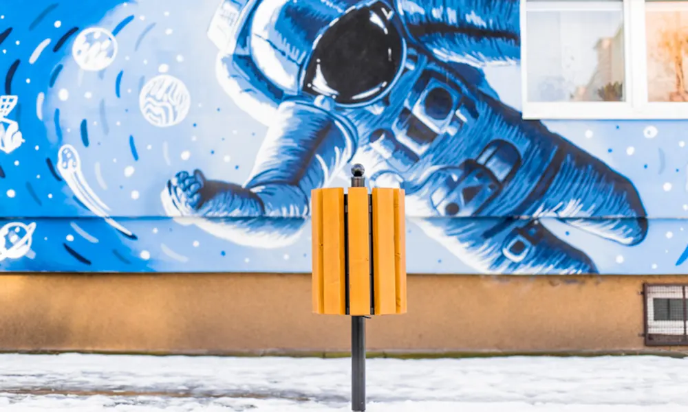 Odpadkový koš Ženeva