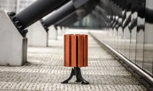 Odpadkový koš Lodž